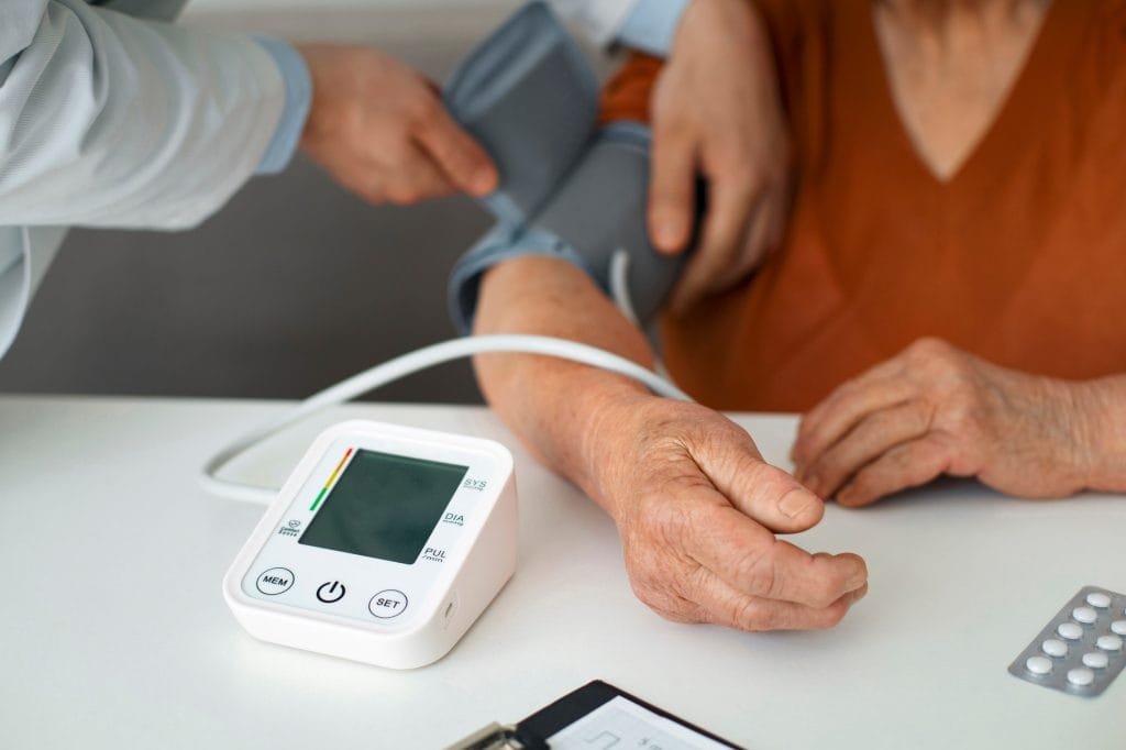Monitor blood pressure