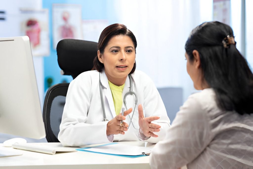 Atrius Cardiac Care Doctor with patient